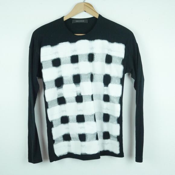 Cedric Charlier Small T Shirt Graphic Print Avant Garde Capsule Minimal Luxury - Picture 1 of 6